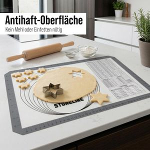 Produktbild für Backmatte STONELINE 21911, aus Silikon-Glas-Gewebe