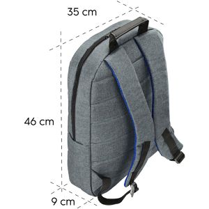 Produktbild für Laptop-Rucksack Hama Genua, 217273, grau