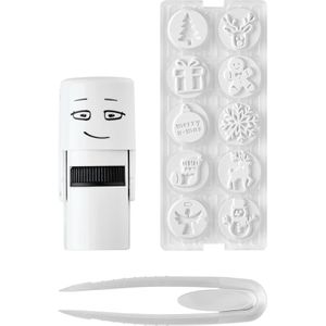 Produktbild für Motivstempel Colop Little Nio Set Weihnachten, aus Kunststoff