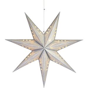 Produktbild für Weihnachtsstern BRUBAKER 77703, 3D Stern, silber