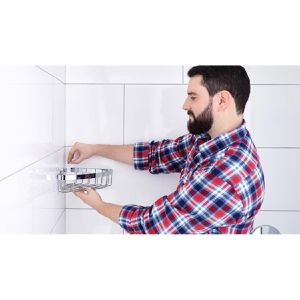 Produktbild für Duschablage Tesa Aluxx 40200, verchromt