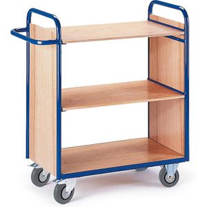 Etagenwagen Rollcart 08-7322, 2 Wände