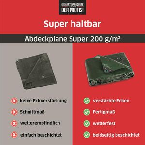 Produktbild für Abdeckplane NOOR Super, grün