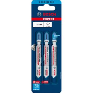 Produktbild für Stichsägeblätter Bosch Expert Stainless Steel T 118 AHM