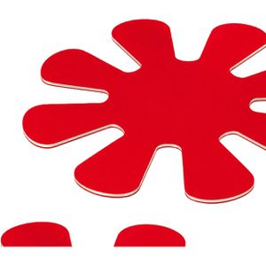Produktbild für Pfannenschoner Tescoma Presto, rot, aus Filz