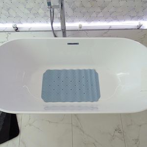 Produktbild für Badewannenmatte Spirella Alaska, 36 x 71 cm