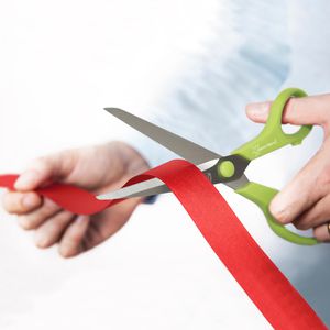 Produktbild für Büroschere RAPESCO 1666 Germ-Savvy, mit Softgrip