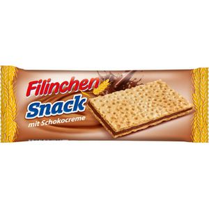 Produktbild für Knusperbrot Filinchen Snack aus Weizen mit Schokocreme