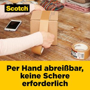 Produktbild für Packband Scotch 8GC, Box Lock, Papier, braun