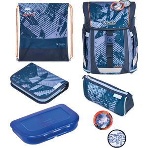 Schulranzen Herlitz FiloActive XL Plus TechMech, 7-teilig
