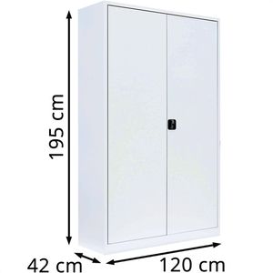 Produktbild für Aktenschrank Lüllmann 530377, aus Metall