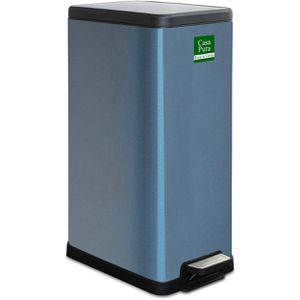 Produktbild für Mülleimer Casa-Pura Zack, blau metallic