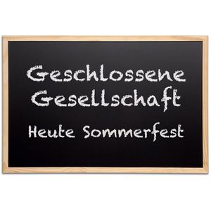 Produktbild für Kreidetafel Maul 25261, schwarz