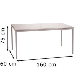 Produktbild für Besprechungstisch G-Office MTB.R.126, rechteckig