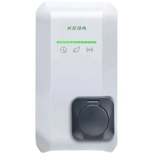 Produktbild für Wallbox Keba KeContact P40 Pro Socket, 140228, weiß