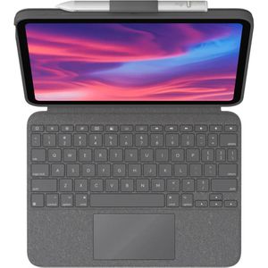 Produktbild für Tablet-Hülle Logitech Combo Touch, 920-011435, grau