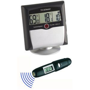 Thermo-Hygrometer TFA 95.2008, KLIMA CONTROL, digital