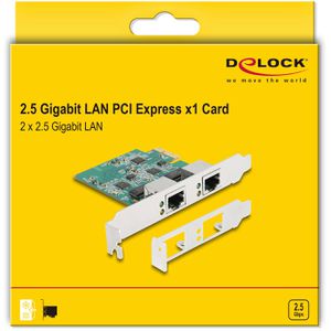 Produktbild für Netzwerkkarte DeLock 88101, PCI-Express x1