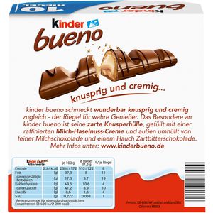 Produktbild für Schokoriegel Kinder-Bueno