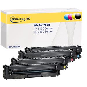 Produktbild für Toner Böttcher-AG für HP 207X Multipack