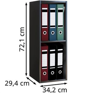 Produktbild für Aktenregal VCM Offas 916745, aus Holz
