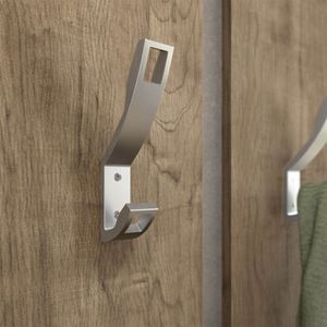 Produktbild für Garderobenhaken SO-TECH Peti, 117386, chrom matt