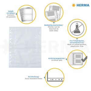 Produktbild für Fotohüllen Herma 7586 Fotophan, 10 x 15cm