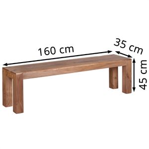 Produktbild für Sitzbank Wohnling WL1.463, MUMBAI, bis 200 kg