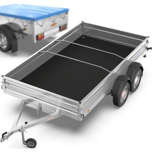 Flachplanenbügel Tarpofix PB2-2, aus Aluminium