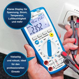 Produktbild für Multimeter PeakTech P 3690, digital, RMS