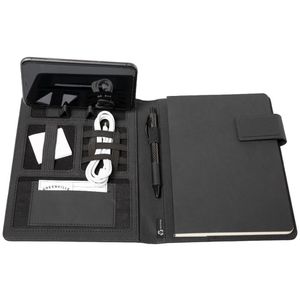 Schreibmappe STOP Belize 46222 rPET anthrazit A5