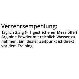 Produktbild für Aminosäuren Mammut Arginine, Getränkepulver