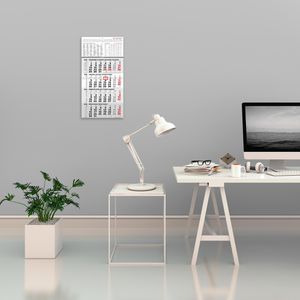 Produktbild für 4-Monatskalender Kalenderwerk Varius 4 Kompakt Ferienübersicht