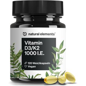 Vitamin-D natural-elements 120 Weichkapseln