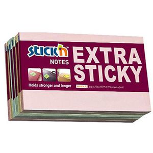 Haftnotizen Stickn Extra Sticky Notes, bunt