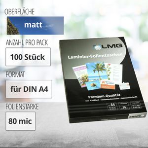 Produktbild für Laminierfolien LMG DIN A4