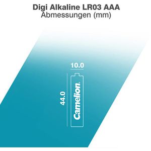 Produktbild für Batterien Camelion Digi, Alkaline