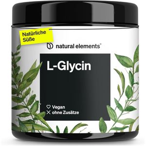 Produktbild für Glycin natural-elements Aminosäure L-Glycin, Getränkepulver