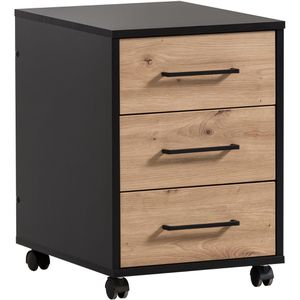 Rollcontainer Möbelpartner Aino, Holz