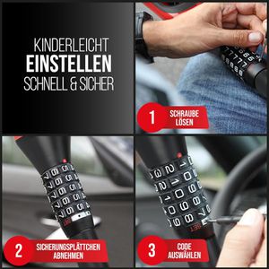 Produktbild für Lenkradkralle Heyner 850300 Wheelclub Pro