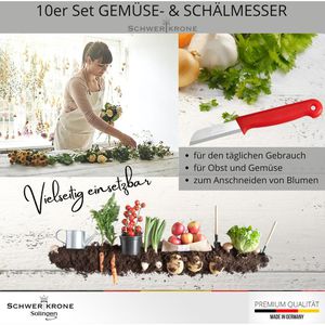 Produktbild für Gemüsemesser Schwertkrone BS01110, Set