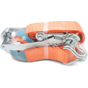 Produktbild für Spanngurt Dolezych DoZurr 5000, orange, mit Haken &amp; Ratsche