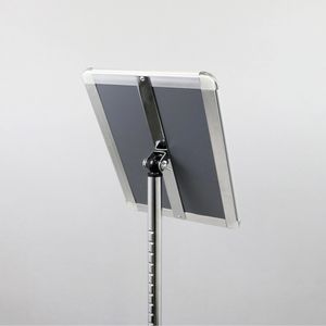 Produktbild für Infoständer Böttcher-AG aus Aluminium, silber, A4