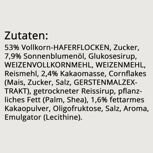 Produktbild für Müsli Dr.Oetker Vitalis Veganes Knusper Triple Chunks