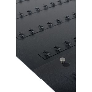 Produktbild für Schlüsselbrett Pavo 8008582, dunkelgrau