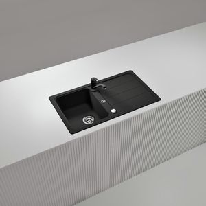 Produktbild für Spülbecken SCHOCK Formhaus D-100, Einzelbecken, onyx