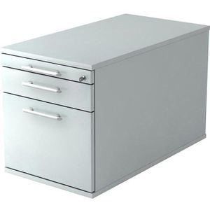 Rollcontainer Hammerbacher N-Serie, Holz, grau