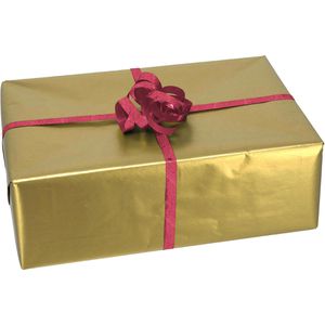 Produktbild für Geschenkband Präsent Glitter Star, rot