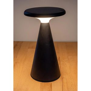 Produktbild für Tischlampe ChiliTec Foco Sol, schwarz mit LED
