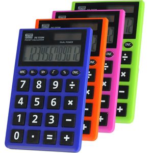 Taschenrechner TipTop-Office DG-555M, neon